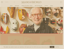 Tablet Screenshot of masksoftheworld.com